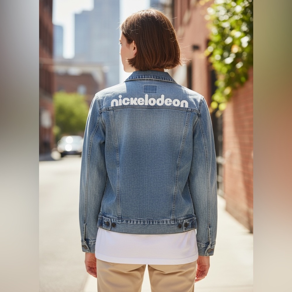 Nickelodeon Denim Jacket. Size S